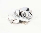 06001536 Glastender Lock, Cooler Door, With Two Keys, Chrome
