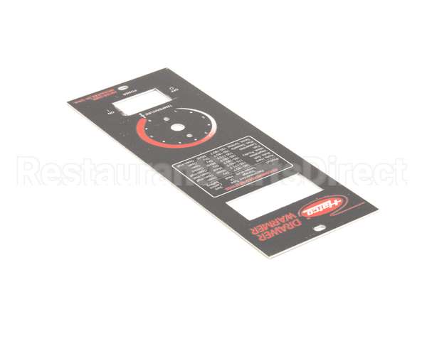 07.01.179.00 Hatco Hdw Control Face Plate