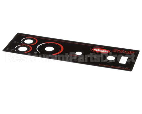 07.01.255.00 Hatco Control Plate,Tq Standard