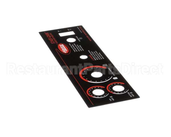 07.01.255.00 Hatco Control Plate,Tq Standard