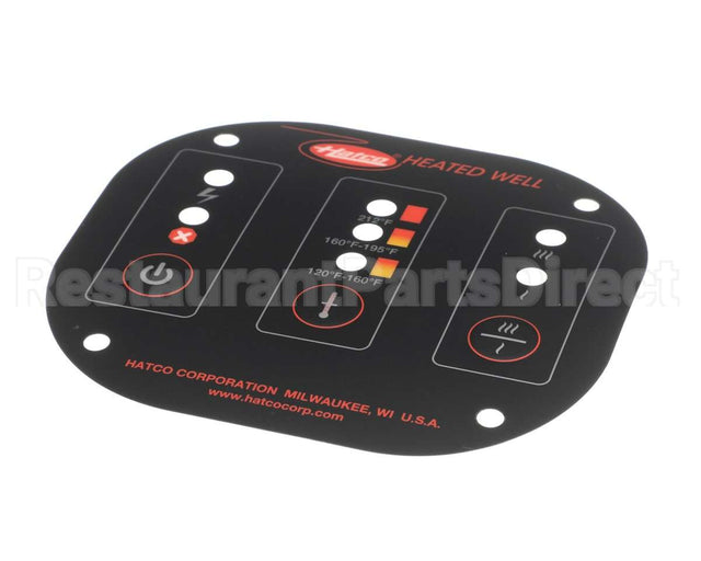 07.01.412.00 Hatco Control Panel,Rhw-1B Ul