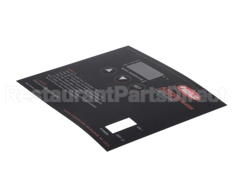 07.03.422.00 Hatco Control Decal,Hh2