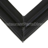 07000131 Glastender Gasket, Door, Black, Mfv24 (23.5"X23.75"
