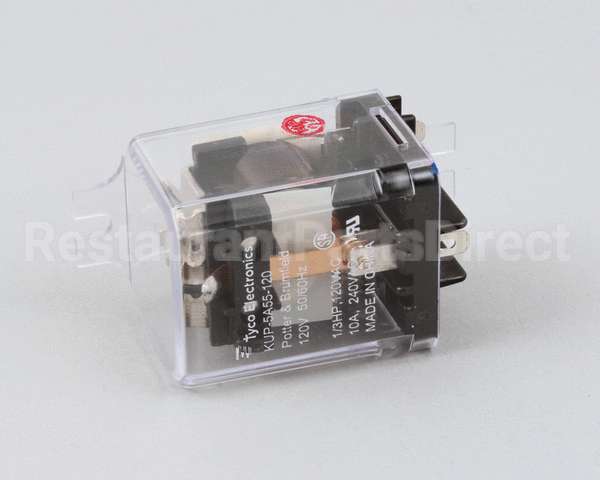 07000166 Glastender Relay, Fan, Evaporator, 120V, Mf