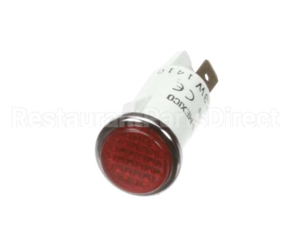 07000171 Glastender Light, Indicator, Red, 125V