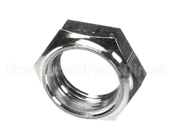 07034.0000 Bunn Nut, Hex Nkl/Crm .38Npt