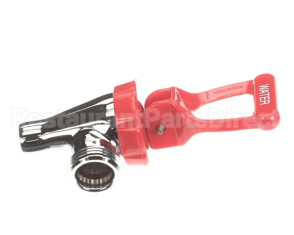 07094.0101 Bunn Faucet, Red Hdl & Bnt