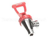 07094.0101 Bunn Faucet, Red Hdl & Bnt