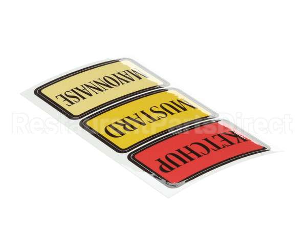 07131 Server Decal Set Condiment