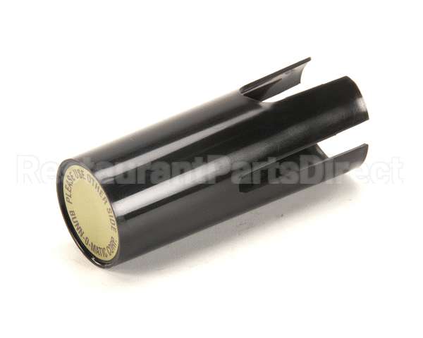 07187.0001 Bunn Cover W/Decal, Faucet-Blk
