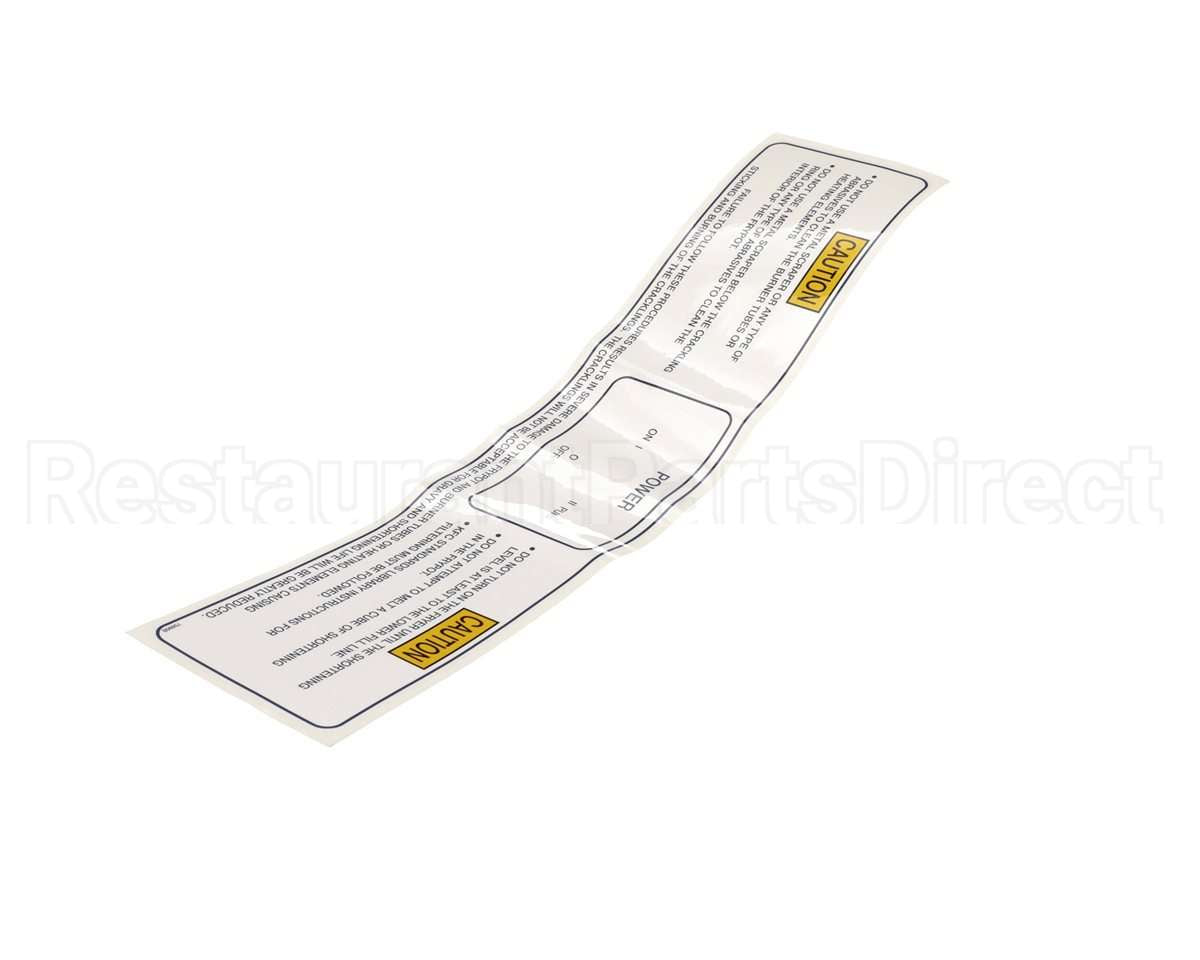 075690 Henny Penny Label-Powerpumpmelt