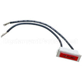 0766-047 Compatible Crescor Red Signal Light 3/8" X 1-5/16" Red