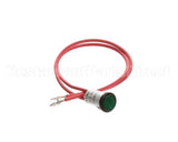 0766097 Cres Cor Pilot Light, 240V, Green 10"