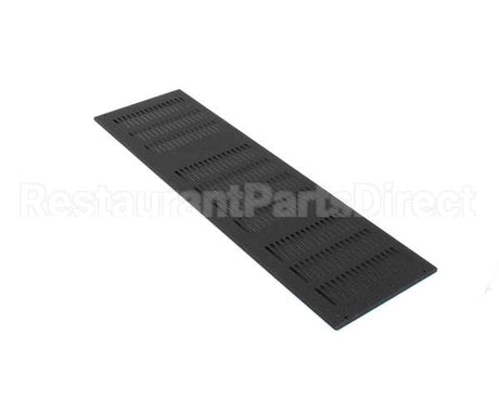 08000100 Glastender Front, Base Cover, St 36, Black Moly
