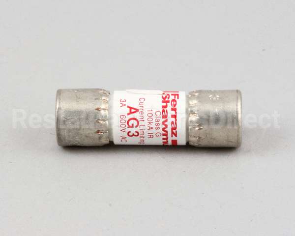 0807058 Cres Cor Fuse 3A 13/32 X 1-5/16 (For Repl. Only)