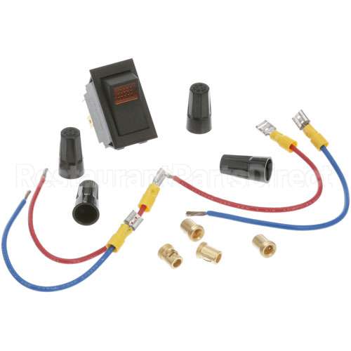 0808113K Crescor Switch Kit - Amber Light, 20A, 120V