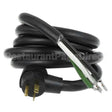 0810-065-1 Compatible Crescor Cord, Power(12/3, 120V, 6"