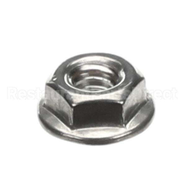 087840 Compatible Market Forge Nut, 1/4-20 Hex Flange S /S