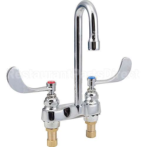 0892 Compatible TS Brass Faucet Medical Dm Rigid Gooseneck Ab1953