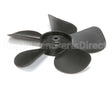 09000298 Glastender Fan Blade, Evaporator, 5 Blade, Black