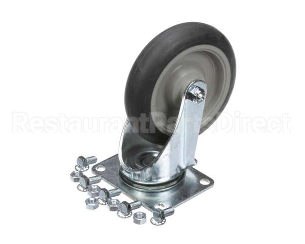 09055 Lakeside Rep Caster- 5" Grey Dnt Swivel 5" Tp