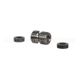 098A T&S Brass 3/4-14Un Male X Male Fitting W/ Hose Was
