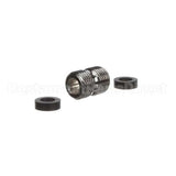 098A T&S Brass 3/4-14Un Male X Male Fitting W/ Hose Was