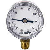 099156 Compatible Groen Pressuregauge, Dual
