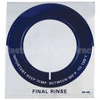 0A-691460 Compatible Stero Decal - Temp Gauge