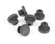 0D1609 Electrolux Professional Rubber Foot, 6 Pieces
