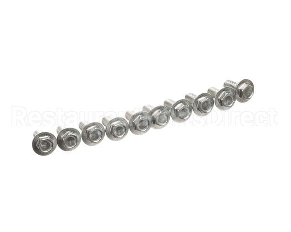 0D2901 Electrolux Professional Screw H Base 6X16 Stless Stl Set X10