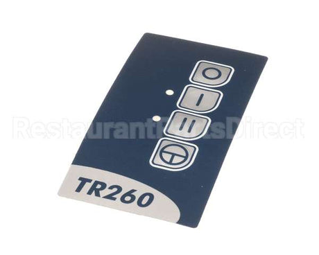 0D5758 Electrolux Professional Control Panel, 2V Us Tr260
