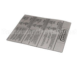 0F-047571 Hobart Label (Information )