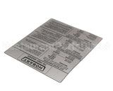 0F-047571 Hobart Label (Information )