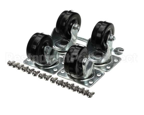 0US704 Kelvinator Caster Pack,4 Casters,Wrench
