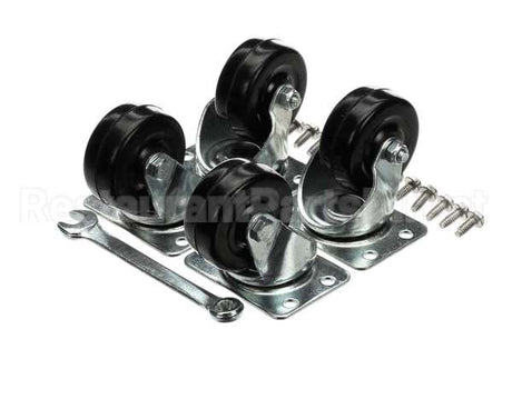 0US704 Kelvinator Caster Pack,4 Casters,Wrench
