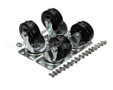 0US704 Kelvinator Caster Pack,4 Casters,Wrench
