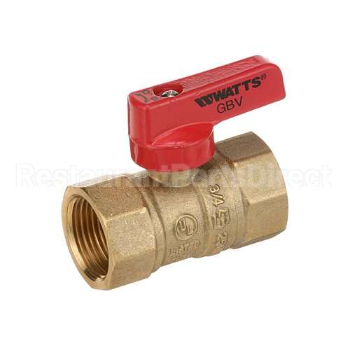1-100V17-00169 Compatible Hobart Valve, Gascock, 3/4" Fpt