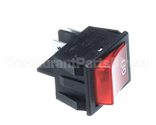 1.2420 Synesso Switch, On/Off, Lighted, Red