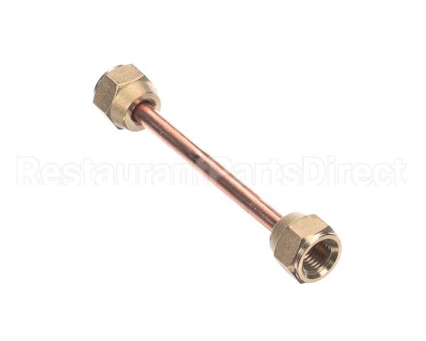 1.5370 Synesso Tube, 1/4' Copper With Fittings, 80 Mm -