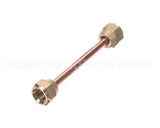 1.5370 Synesso Tube, 1/4' Copper With Fittings, 80 Mm -