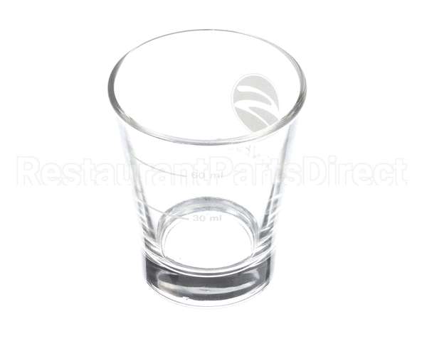 1.7771 Synesso Synesso Shot Glass, White 'S' Logo, 3 Oz