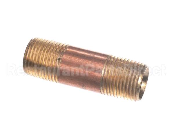 10-2868 Market Forge Nipple, Brass 1/2 Mnpt X 2.5