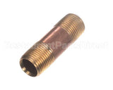 10-2868 Market Forge Nipple, Brass 1/2 Mnpt X 2.5