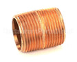 10-8287 Market Forge Close Nipple 1 Ips, Brass