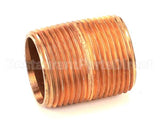 10-8287 Market Forge Close Nipple 1 Ips, Brass