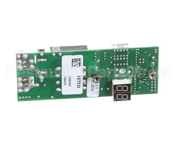 1000.00035.00 Fetco Digital Thermostat, 200-240Vac