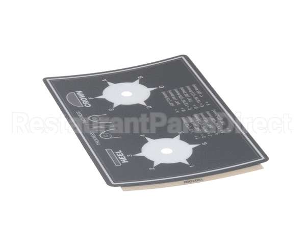 1001069 Antunes Label, Dial Compression