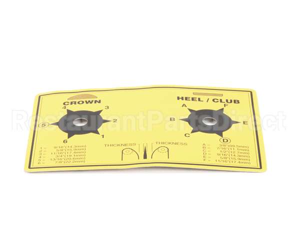 1001118 Antunes Label, Dial Compression