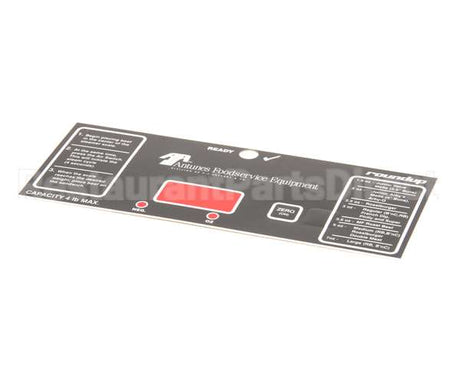 1001140 Antunes Overlay, Front Panel